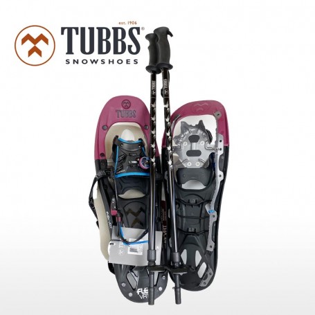 TUBBS Flex VRT 22 Schneeschuh Set mit Stöcken