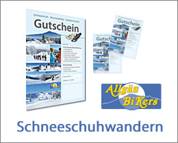 Schneeschuhwandern Gutscheine